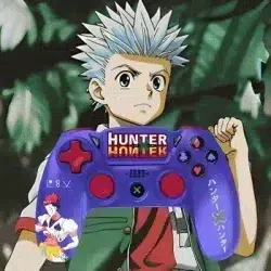 Manette Sans Fil PS4 - Hunter x Hunter - Violet - Hisoka