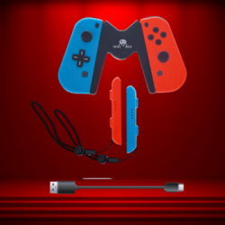 Manettes Duo Pro Pack type Joy-Con – Blue/Red