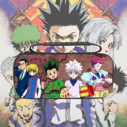 Hunter X Hunter – Sacoche XL Switch – Groupe