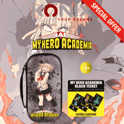 Konix Himiko Toga - My Hero Academia – Sacoche Switch Grise + Ticket