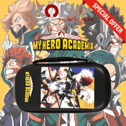 Konix My Hero Academia – Sacoche Switch Noire
