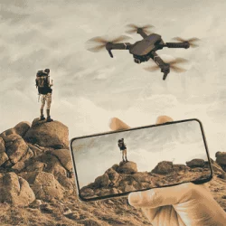 Drone Camera 4K Gyroscope