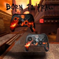 Manette Switch/PC Sans Fil RGB - Born to Frag