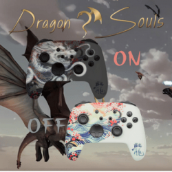 Manette Switch/PC Sans Fil RGB - Dragon's Soul