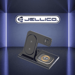 JELLICO Chargeur à induction magnétique 3 en 1 JELLICO W12