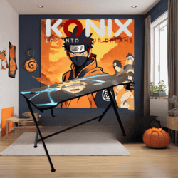 Bureau gaming - Naruto - Konix