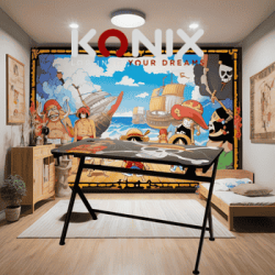 Bureau gaming - One Piece - Konix