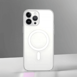 Housse-coque silicone MAGSAFE transparent iPhone 13 Pro Max