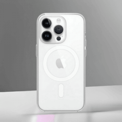 Housse-coque silicone MAGSAFE transparent iPhone 14 Pro Max