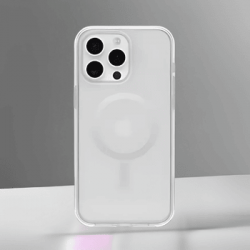 Housse-coque silicone MAGSAFE transparent iPhone 15 Pro Max