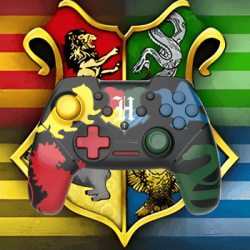 Manette Switch Sans Fil - Harry Potter - 4 Maisons