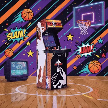 Borne arcade NBA JAM Shaq Edition – Arcade1Up