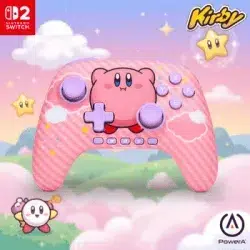 Manette Sans Fil Switch 2 - PowerA Kirby Puff