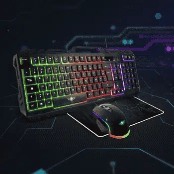 Pack Clavier Pro MK5 + Souris + Tapis (Design RGB)